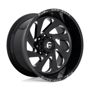 Fuel – D637 VORTEX – Black – 22″x12″ -44mm – Summer Wheels – D63722208247